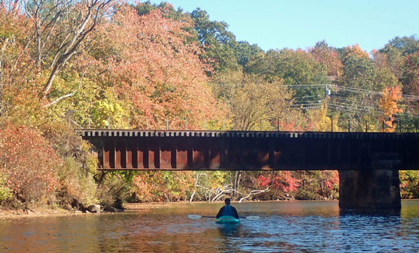 Paddling at the Blackstone Gorge - Blackstone Kayaking and Canoeing Guide