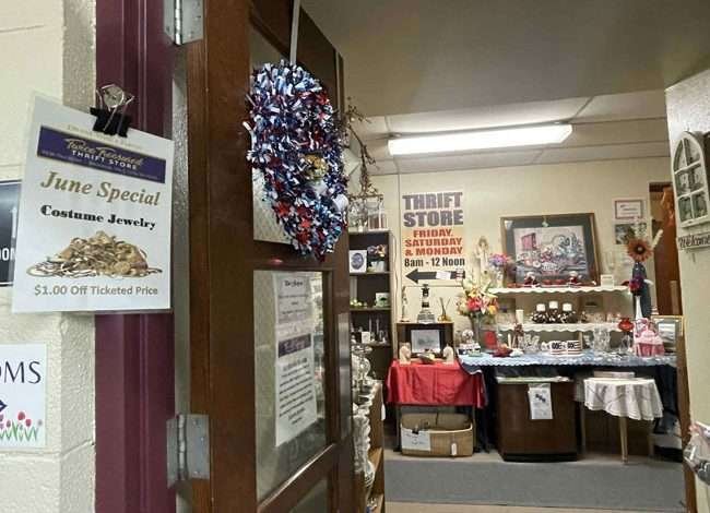 Twice Treasured Thrift Shop in Blackstone