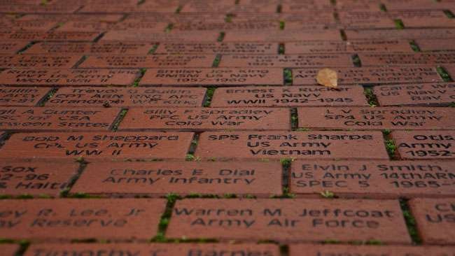 Blackstone Veterans Memorial Brick Program - Memorial Bricks