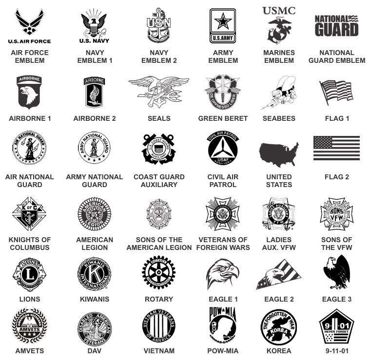 Blackstone Veterans Memorial Brick Program - other graphics