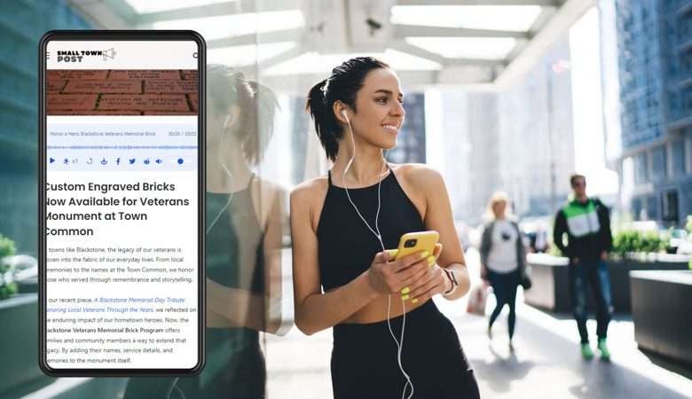 Text to Speech Feature: Listen to Small Town Post
