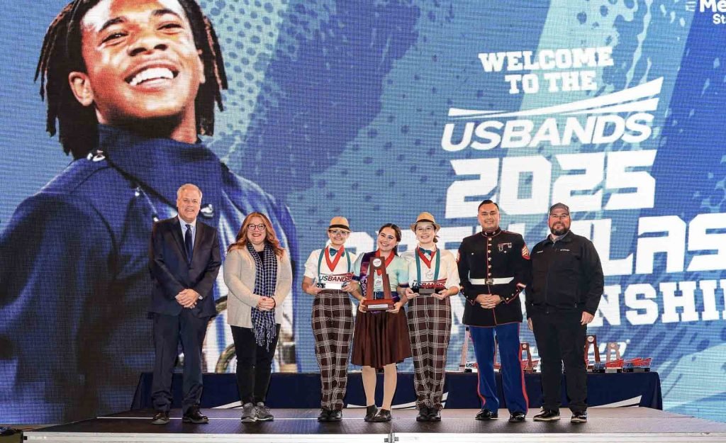 Blackstone-Millville Marching Band 2025 season - Accepting Awards