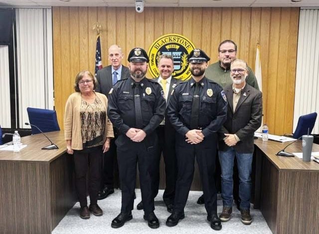 Blackstone police heroism